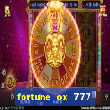 fortune ox 777 fortuna 77